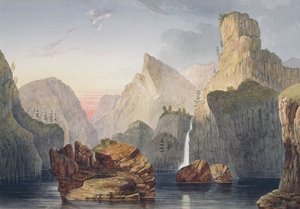 Il Nero Irkout, Siberia orientale da Thomas Witlam Atkinson